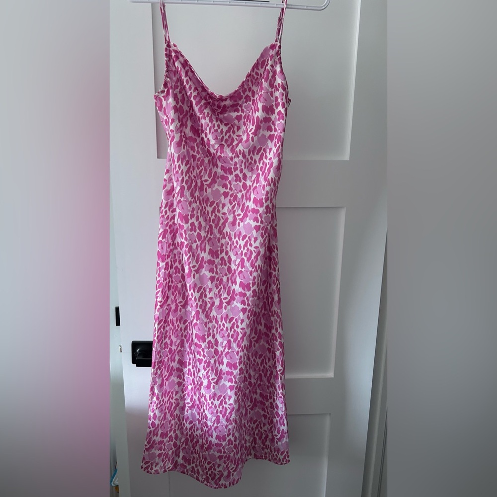 Beautiful pink cheetah dress